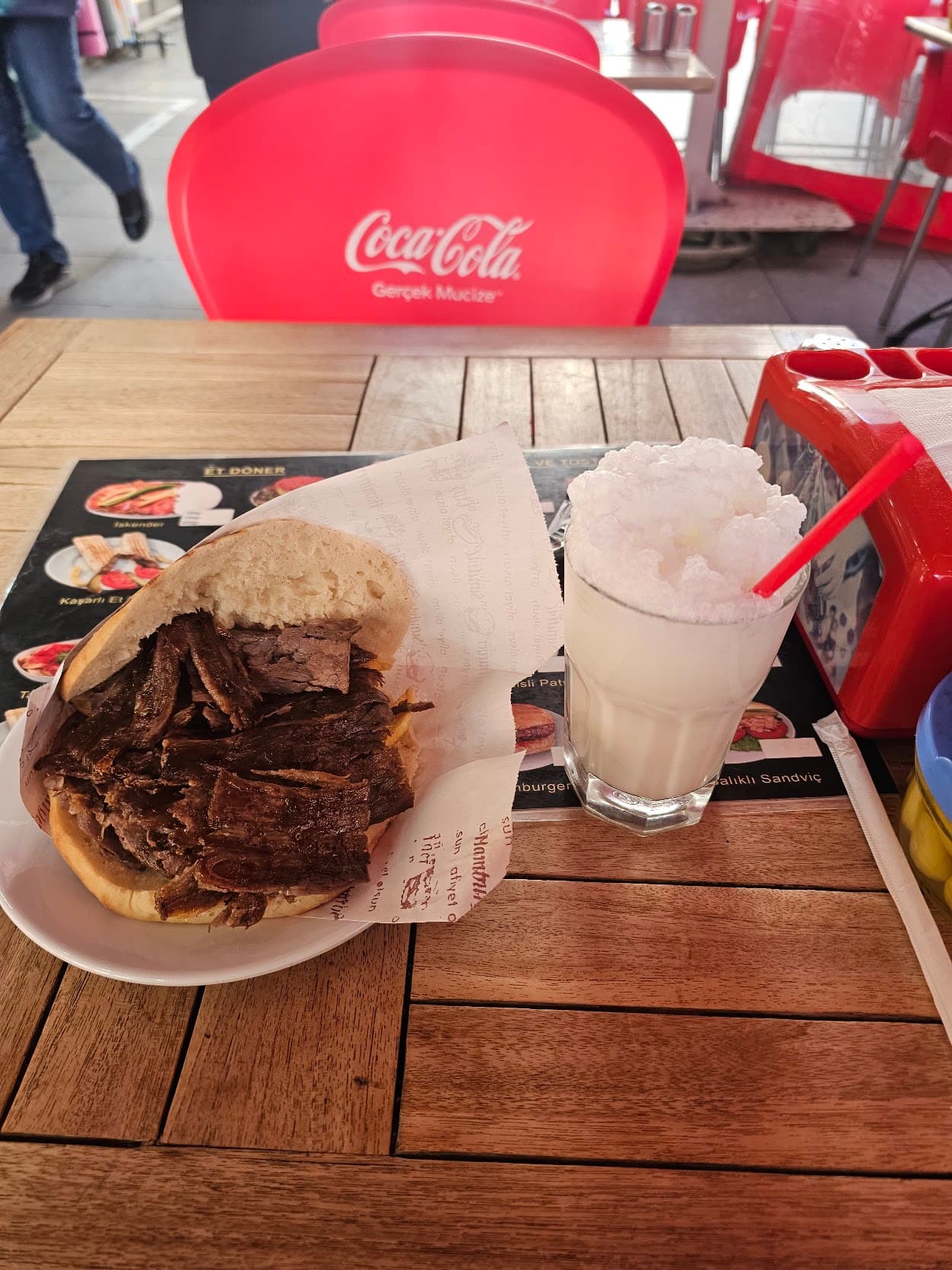 Her zamanki sipariş.